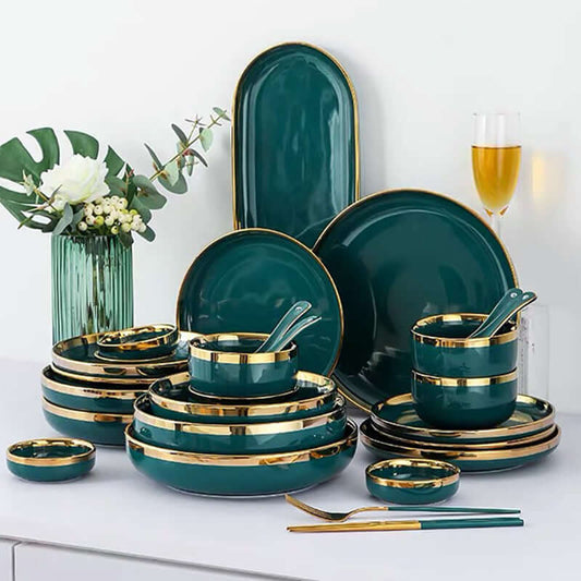 Edge Ceramic Green Set