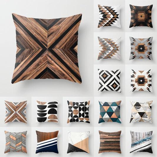 Wood Texture Pillow