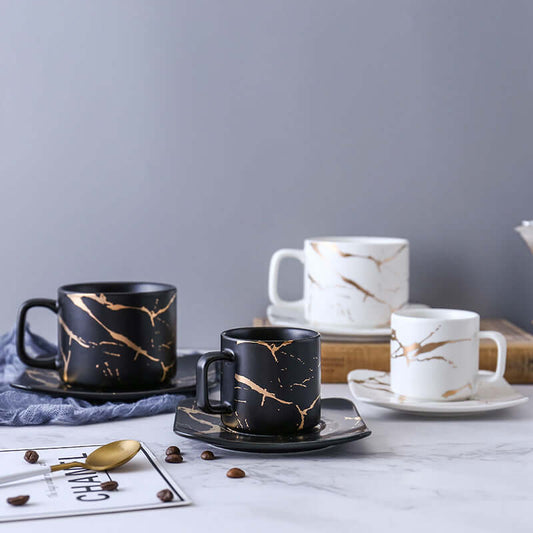 Japanese Marble coffee cup